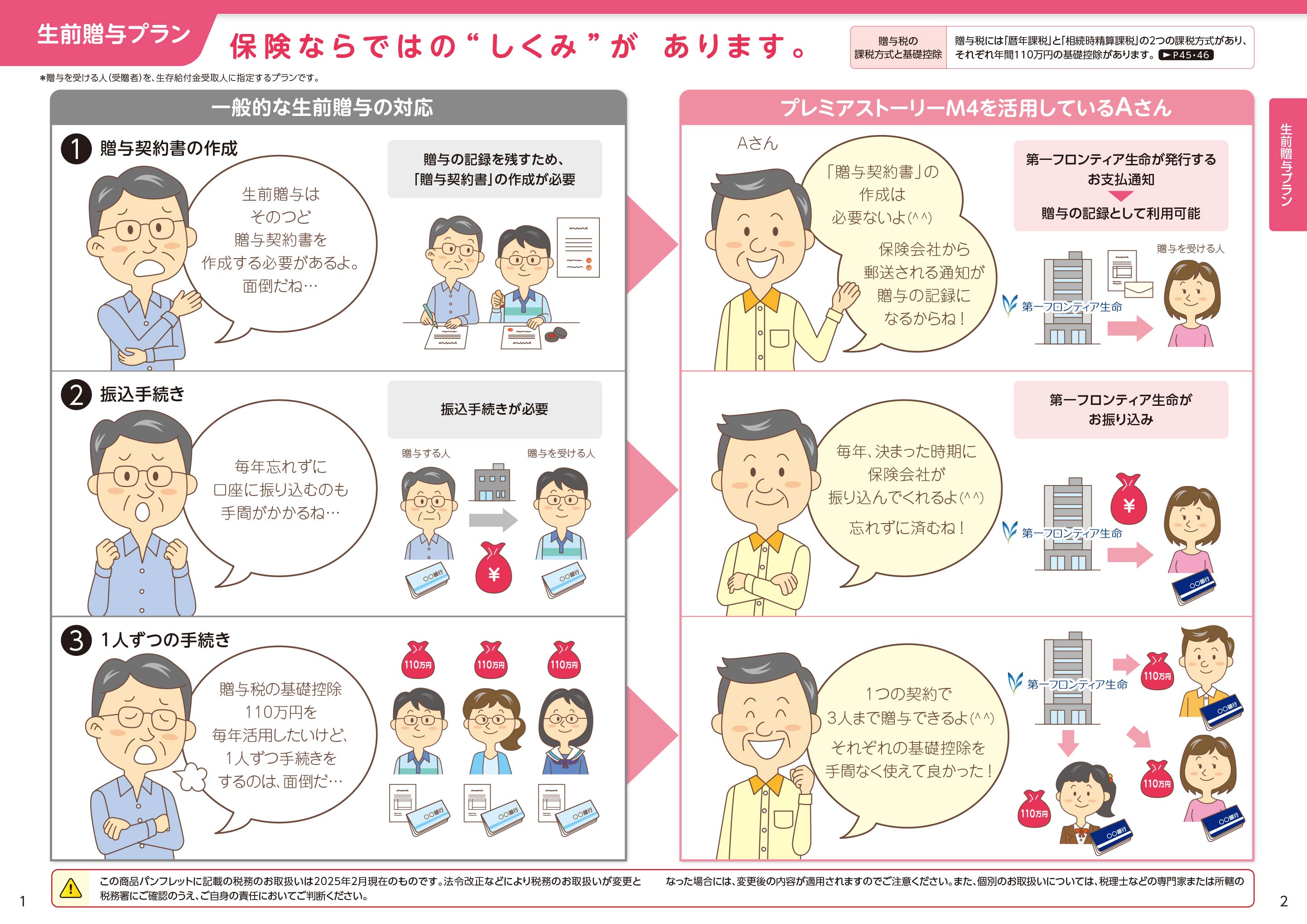 帝国生命保険株式会社 利益配当付新種養老保険パンフレット